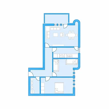 Allod Park Haus C 307 By Interhome * 达沃斯